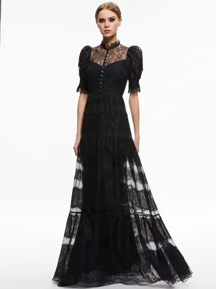 VERNITA TIERED MAXI DRESS